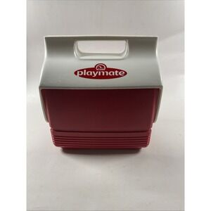 Igloo Playmate Vintage Red/White 4-pack Lunch Cooler
